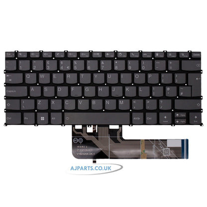 全新替換聯想 Ideapad 5-14IIL05 5-14ARE05 英國背光鍵盤 SN21B61279 PR4SB-UK