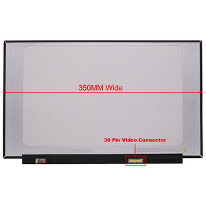 Compatible With N156HGA-EA3 REV.C2 15.6" Matte LED LCD FHD Non-IPS Laptop Screen