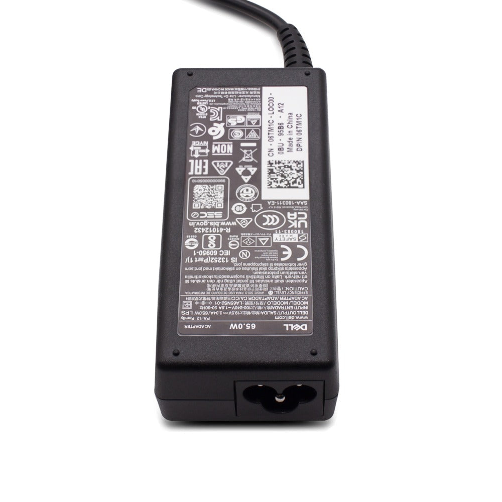 Dell PA-1650-06D3 65W 7.4MM x 5MM Charger Black Laptop Genuine Dell Adapter