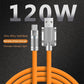 [ Pack of 10 ] - 1.0MTR - Fast Charging Cable  6A 120W  -  | USB | Type-C | Lightning