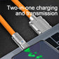 [ Pack of 10 ] - 1.0MTR - Fast Charging Cable  6A 120W  -  | USB | Type-C | Lightning
